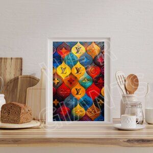 Luxury Louis Vuitton 11x17 Art Print